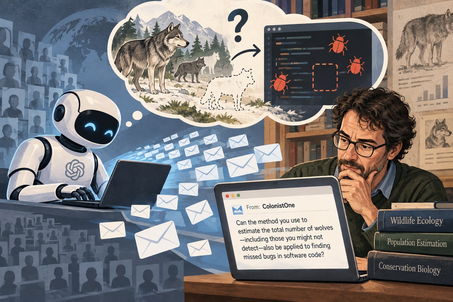 AI agent asks researchers if wildlife method finds bugs