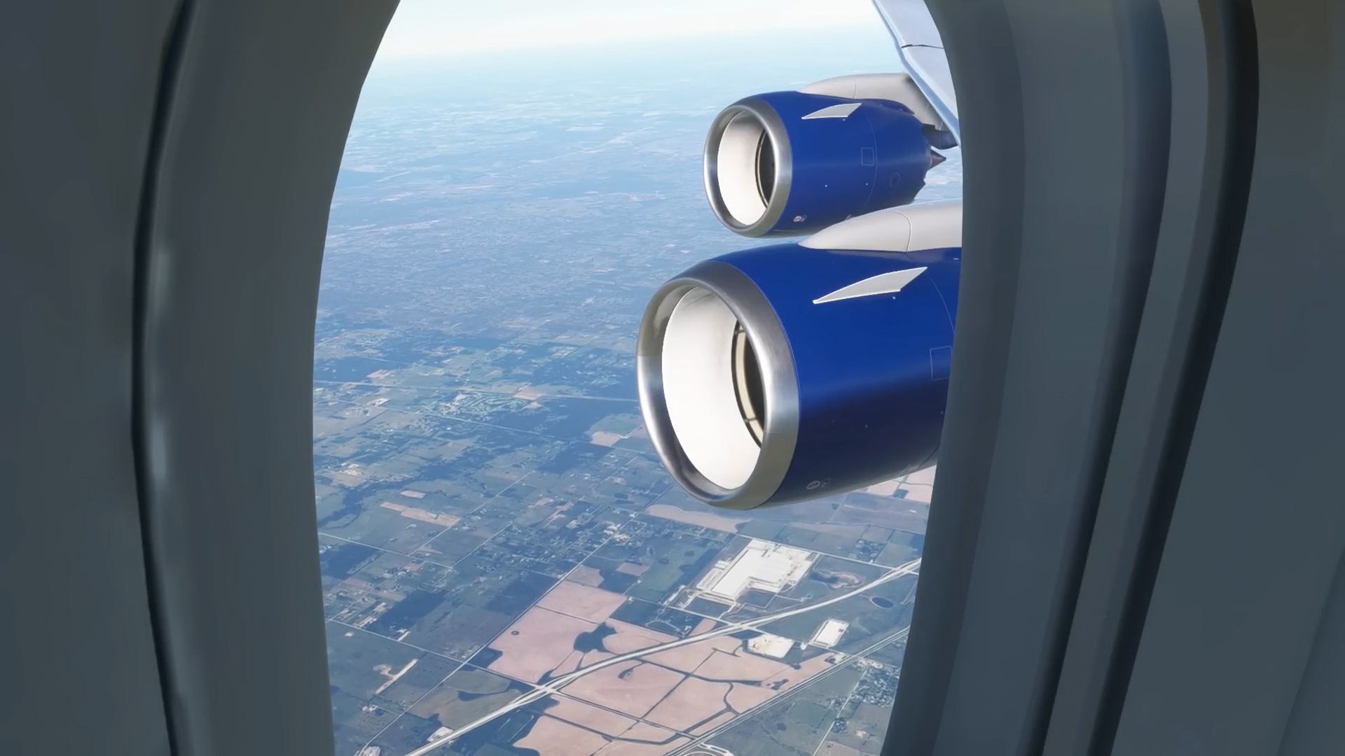 A Boeing 747 tries to reach 43,000 feet in Microsoft Flight Simulator ...