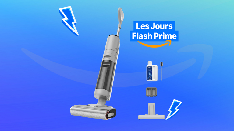 Prime Day anticipée : l'aspirateur laveur Dreame G10 Pro passe à 132,05