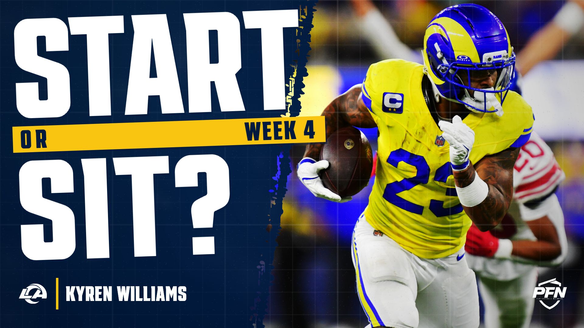 Kyren Williams fantasy week 4 start or sit: A comfortable RB2 with a ...