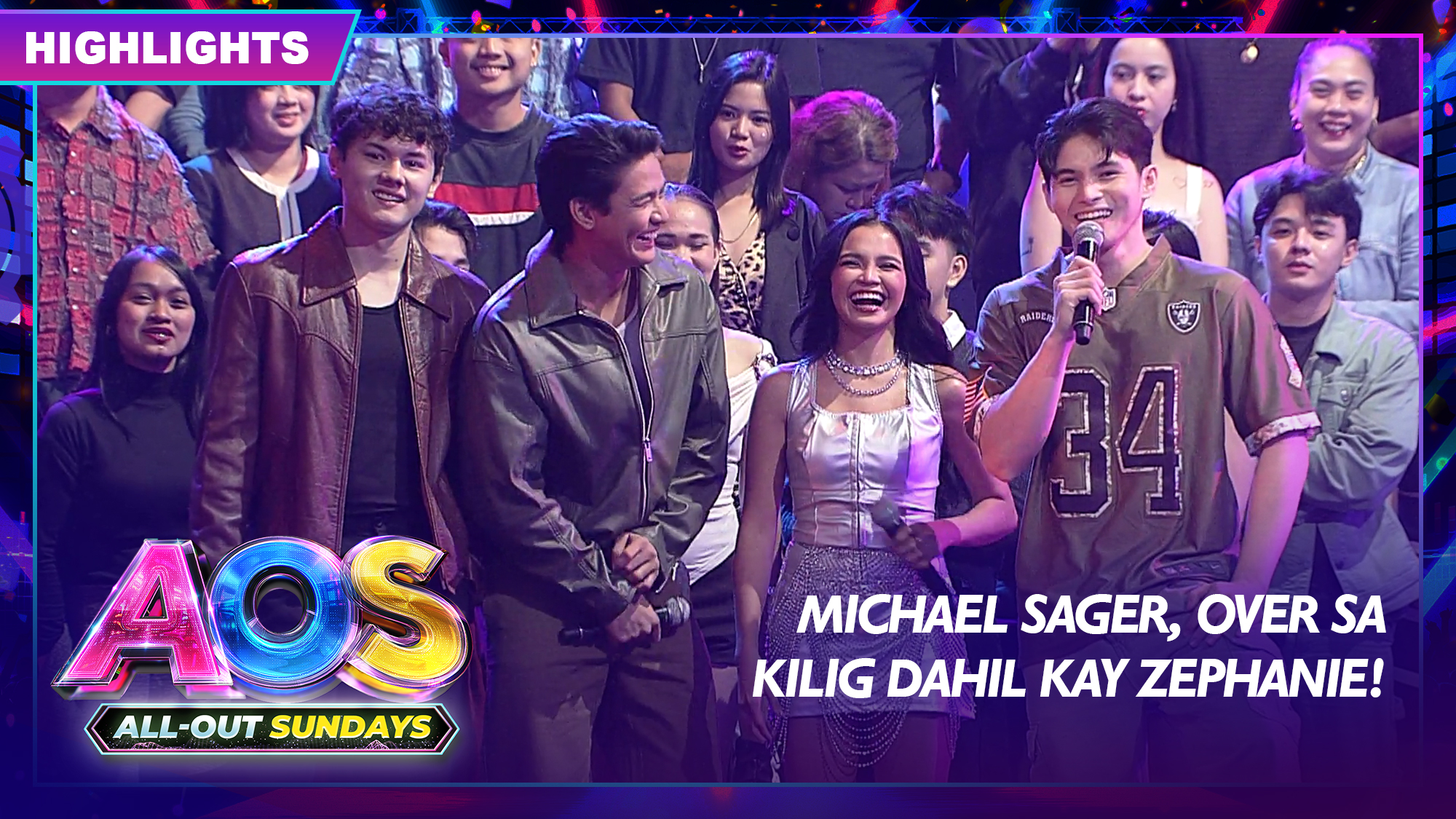 All-Out Sundays: Michael Sager, over sa kilig dahil kay Zephanie!