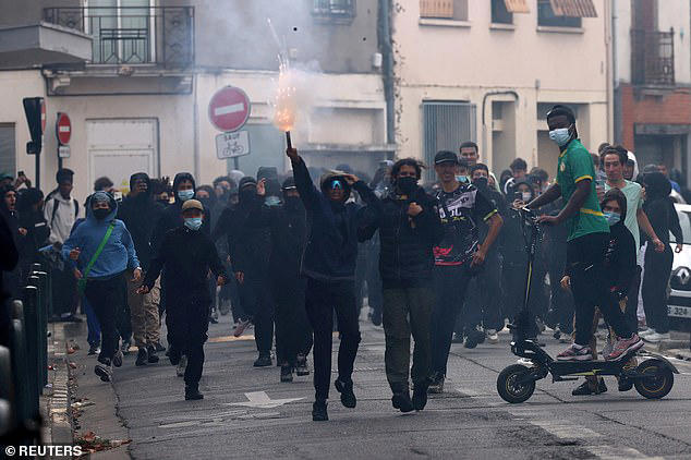 Riot-hit France closes up to 500 schools today amid fears of fresh violence