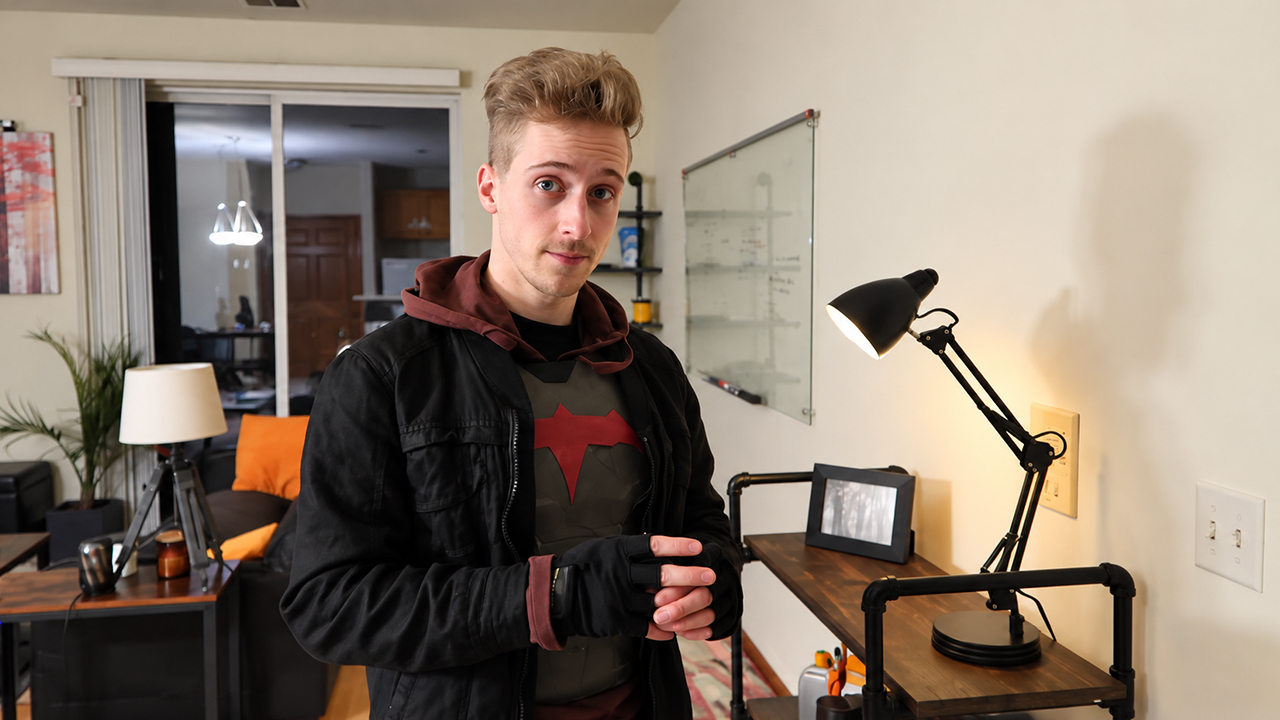 Real Red Hood cosplay combines comic accuracy with functional armor