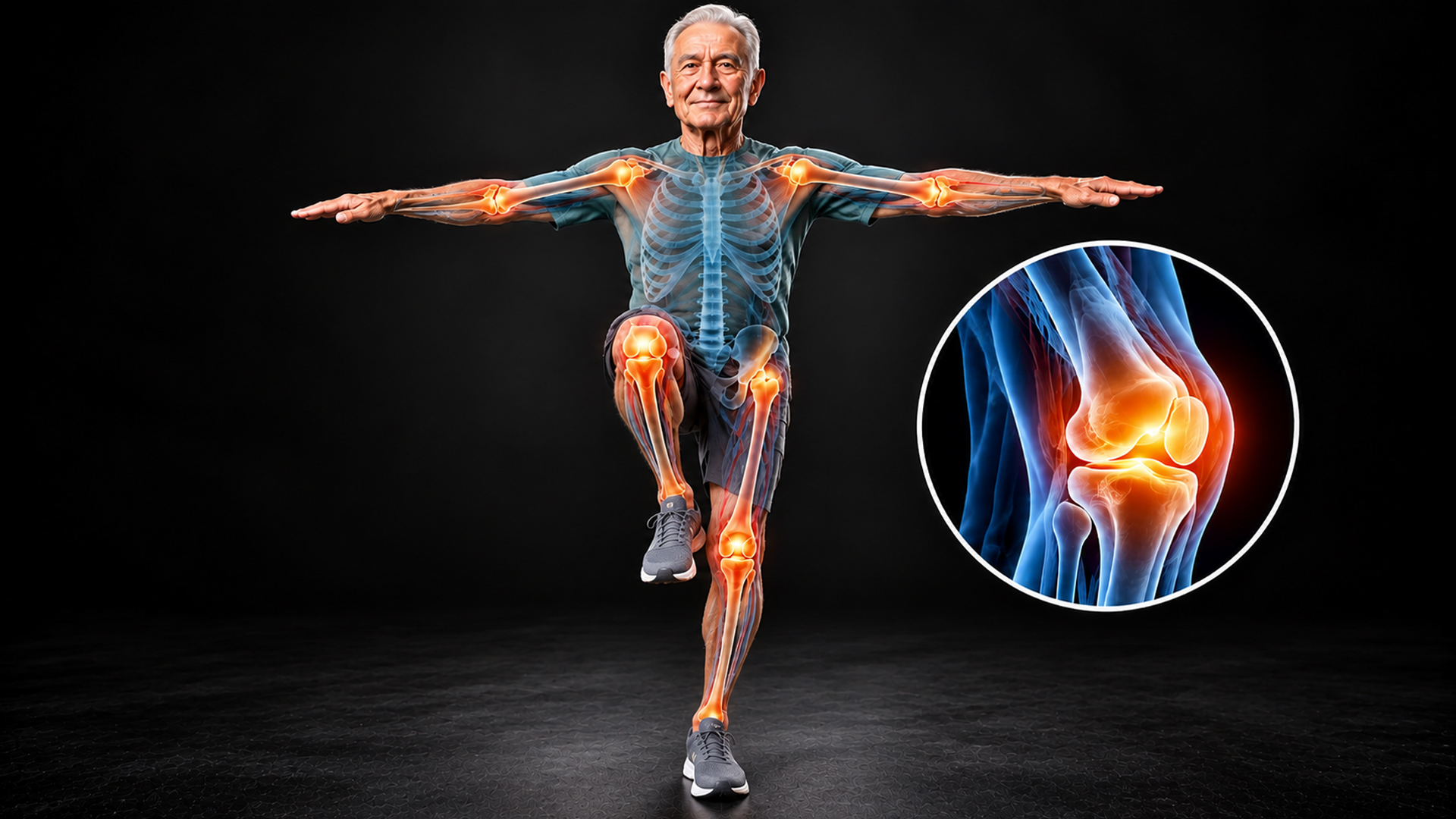 60 seconds of single leg balance exercises may help prevent falls