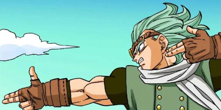 Granolah preparing attack - Dragon Ball Super color manga.