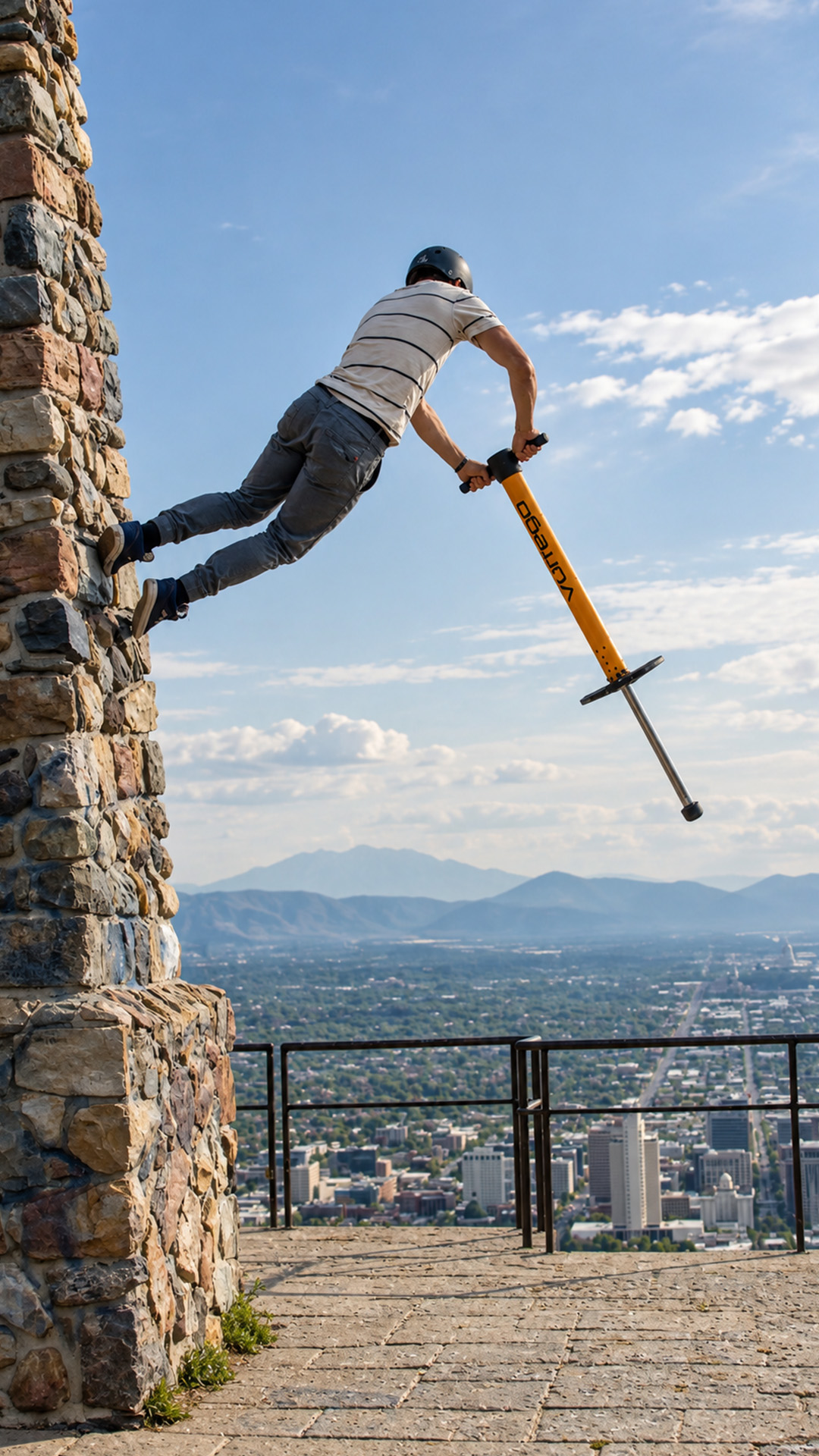 These pogo stick tricks get harder with every jump