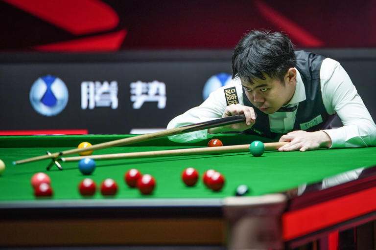 Yuan Sijun fell short in his first ranking final (Picture: Getty Images)