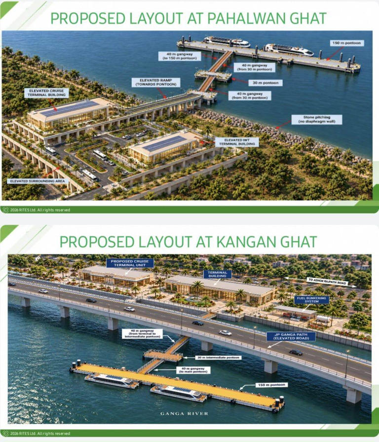 Water metro plan moves ahead, two cruise terminals planned in Patna