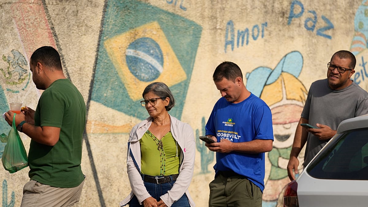 Brazilians vote in first round of presidential election
