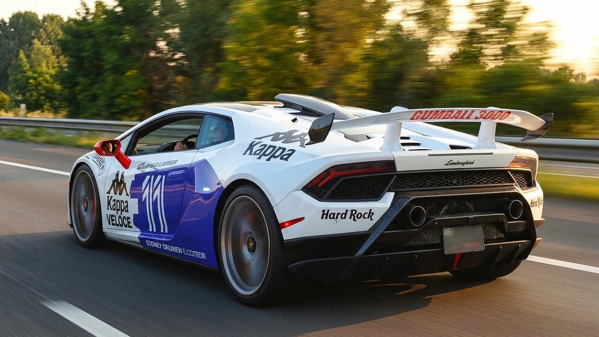 Lamborghini Huracán joins the Gumball 3000 run