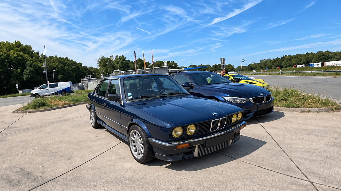 BMW E30 M52 turbo is an old school autobahn monster