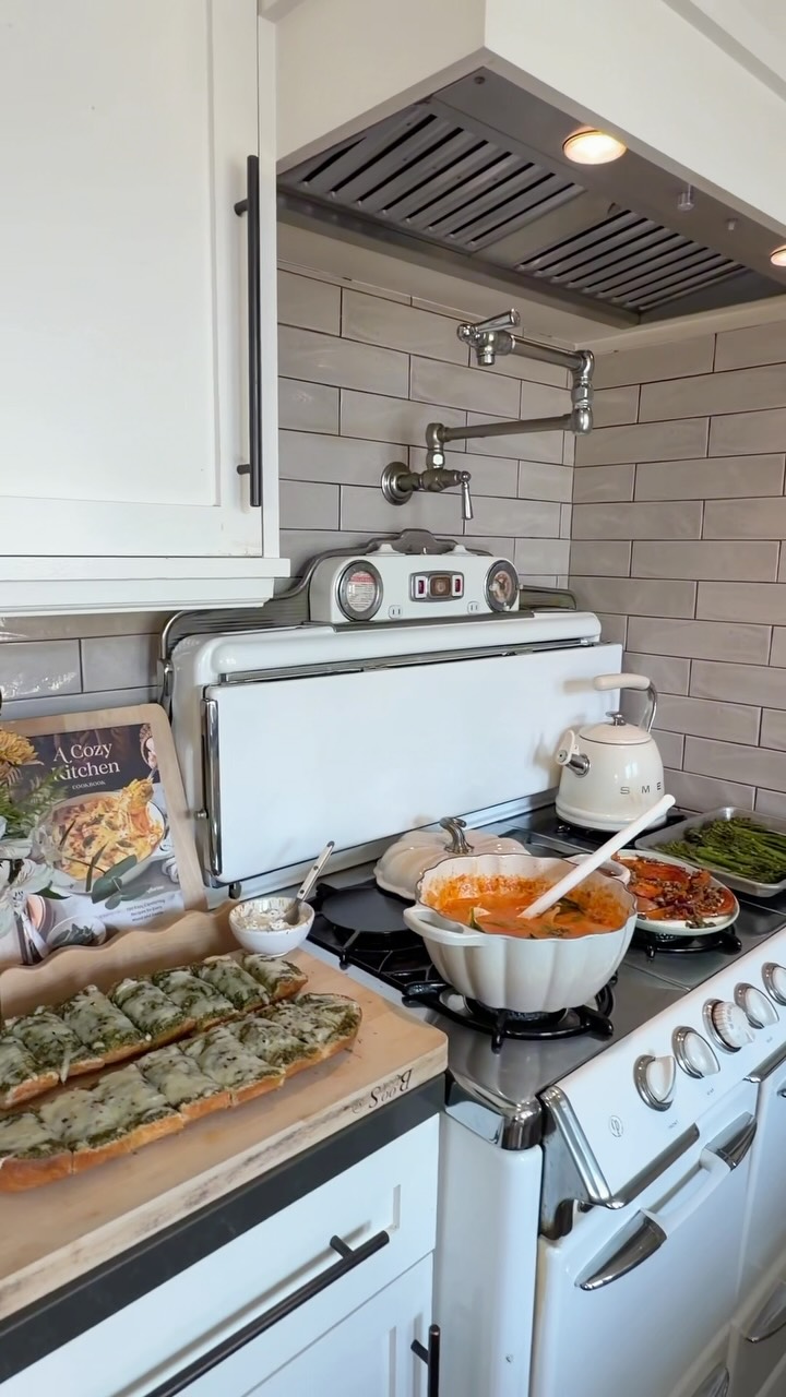 Cozy Sunday dinner spread