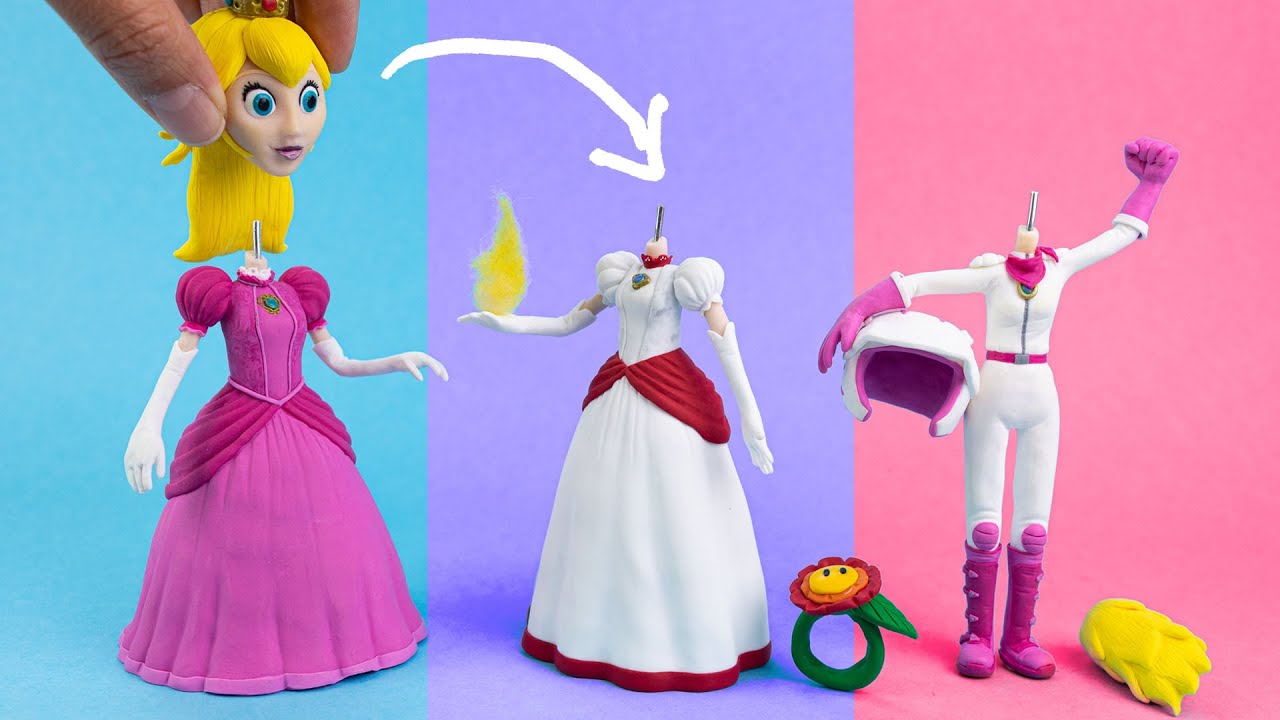 I’m making Princess Peach’s outfits!👑