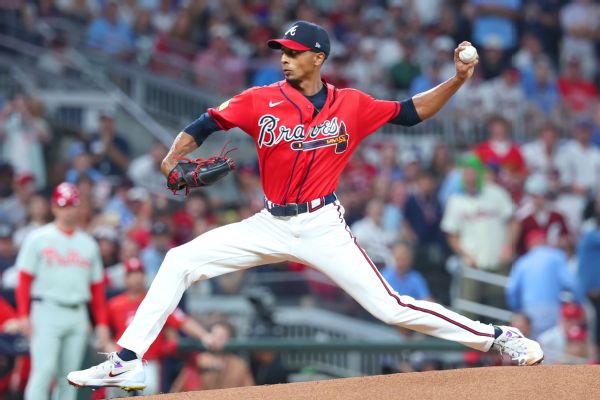 Braves start Ray Kerr in Game 2 vs. Dodgers; Chris Sale to Game 3