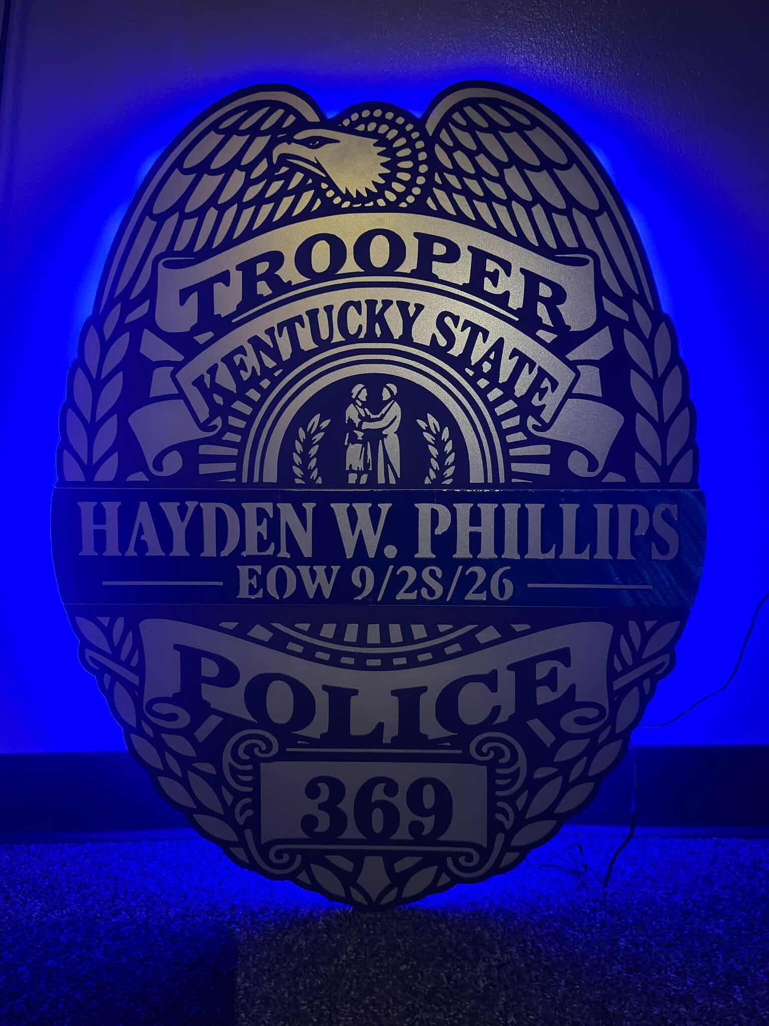 Watch now: Community, law enforcement gather for KSP Trooper Hayden ...