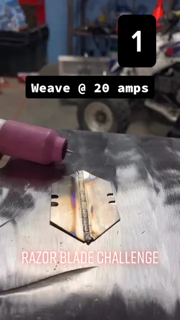 TIG razor blade challenge: Which weld would you pick