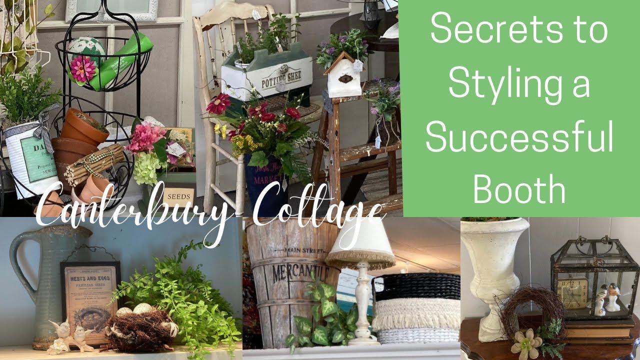 Top staging tips for a beautiful booth