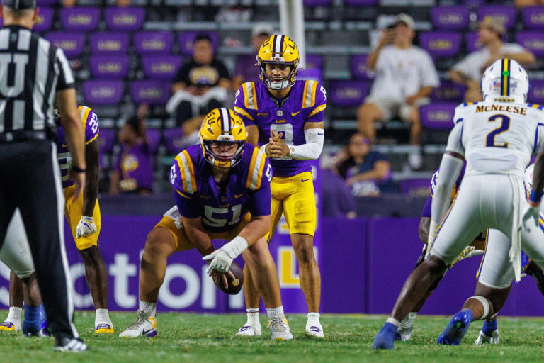 LSU football's Lane Kiffin on backup QB Husan Longstreet fielding punts