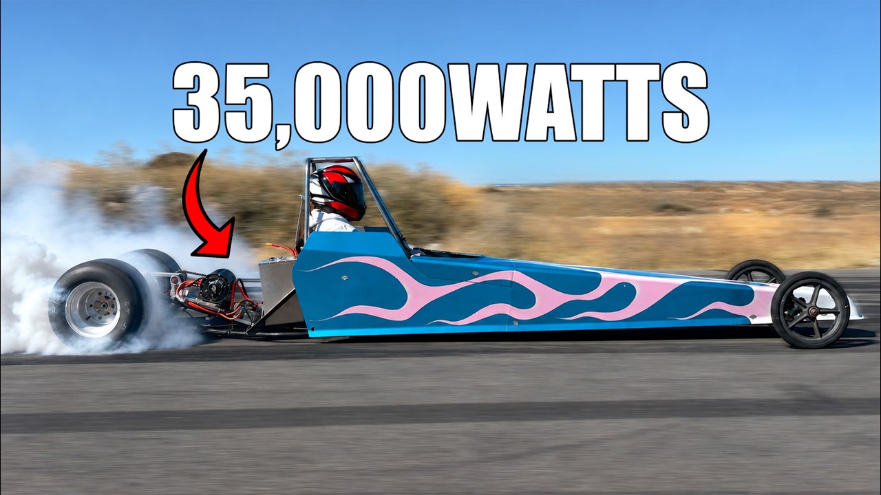 I turned a JR dragster into a tire-shredder