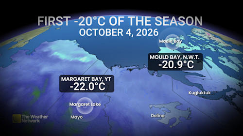 First blizzard warning of the season for major Canadian highway