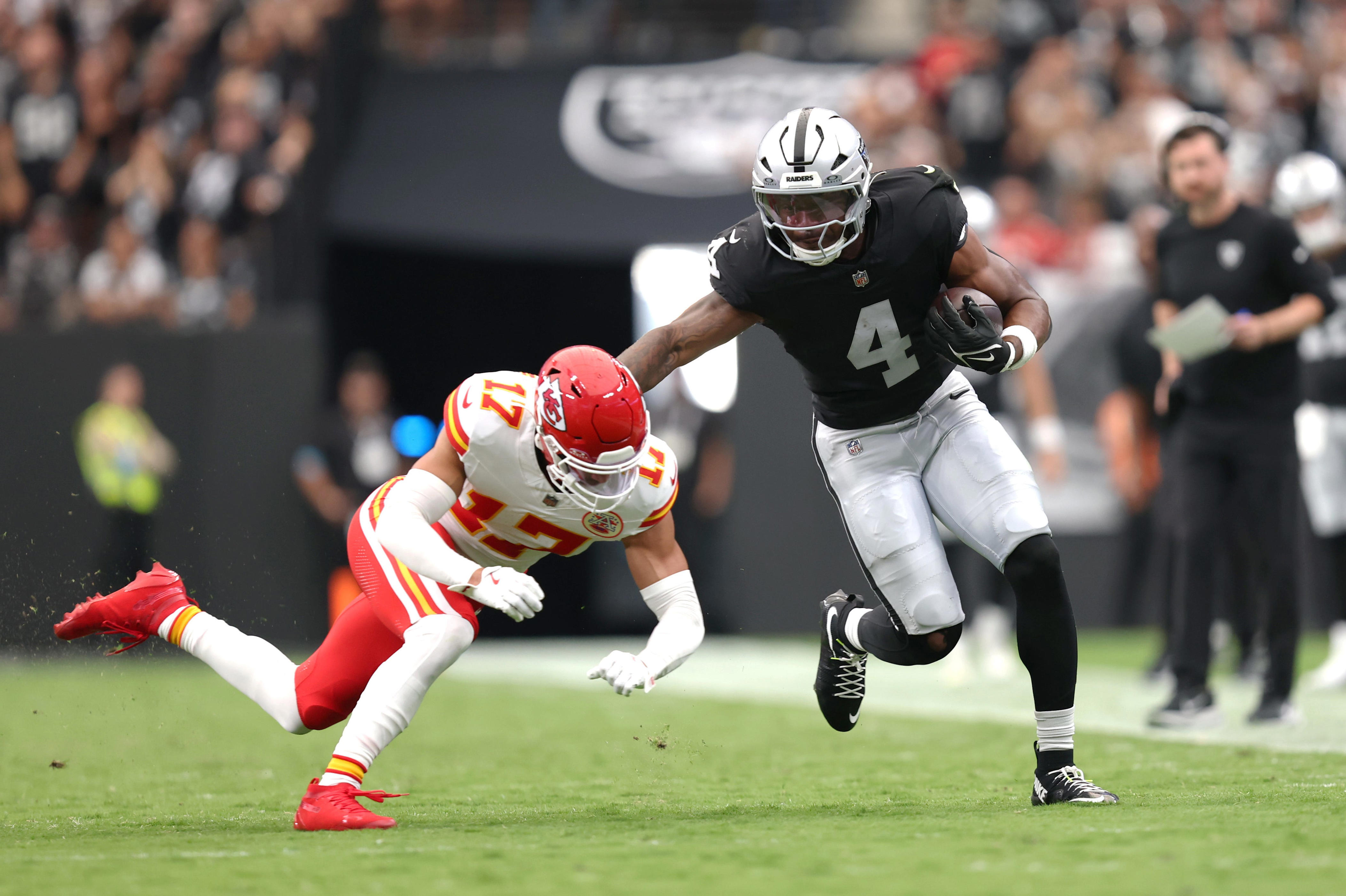No running room for Mike Washington Jr.
