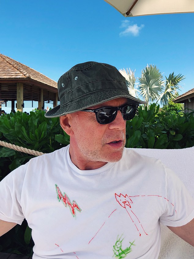 Bruce Willis's wife shares rare photo of actor amid dementia battle