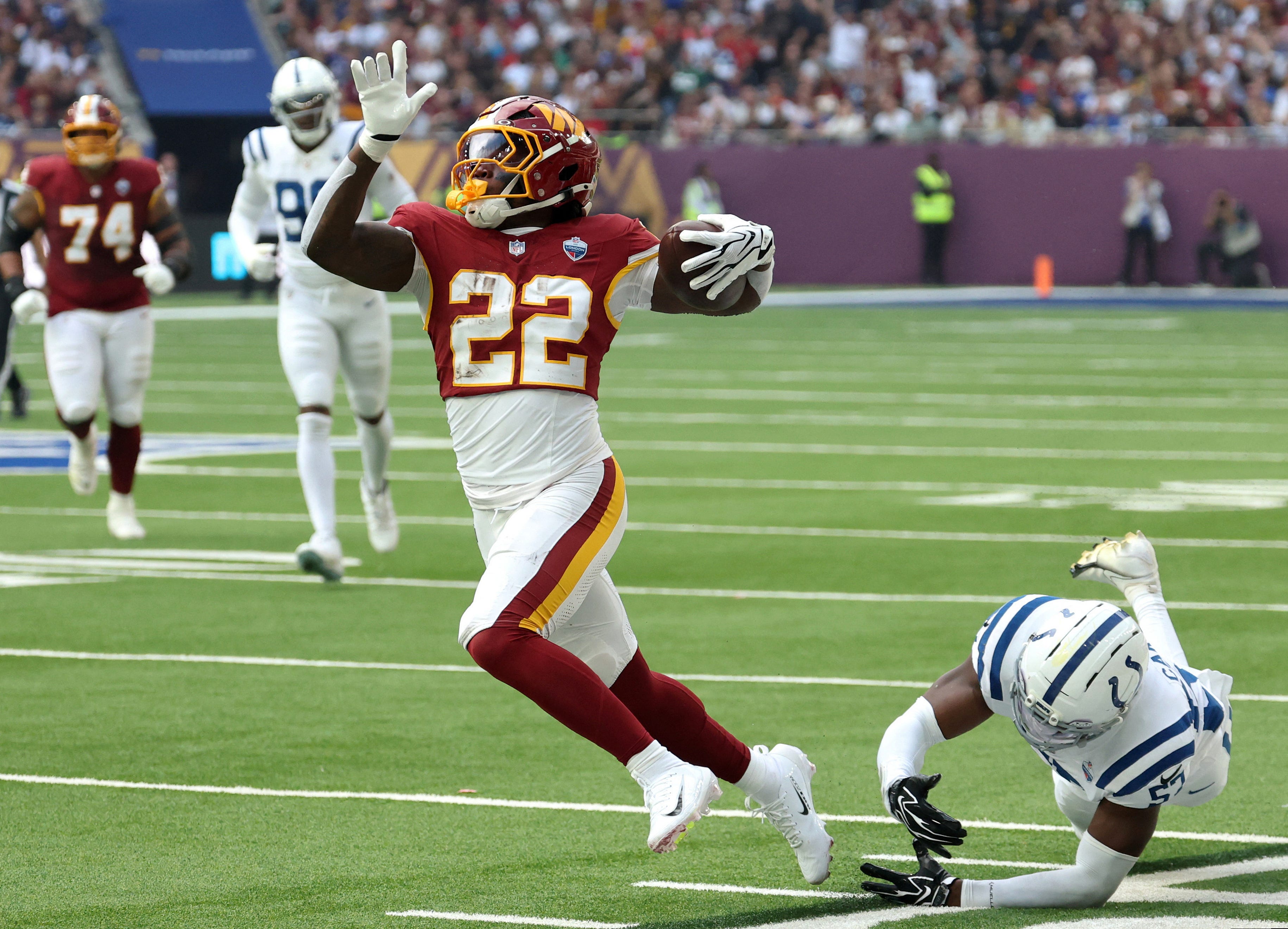 Commanders to rule out No. 1 RB vs. 49ers