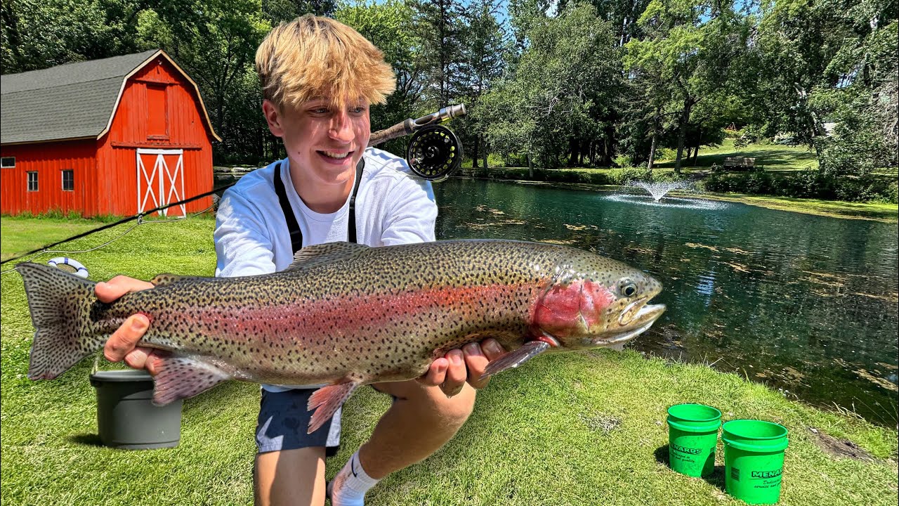 I caught fish with every cast! 🎣