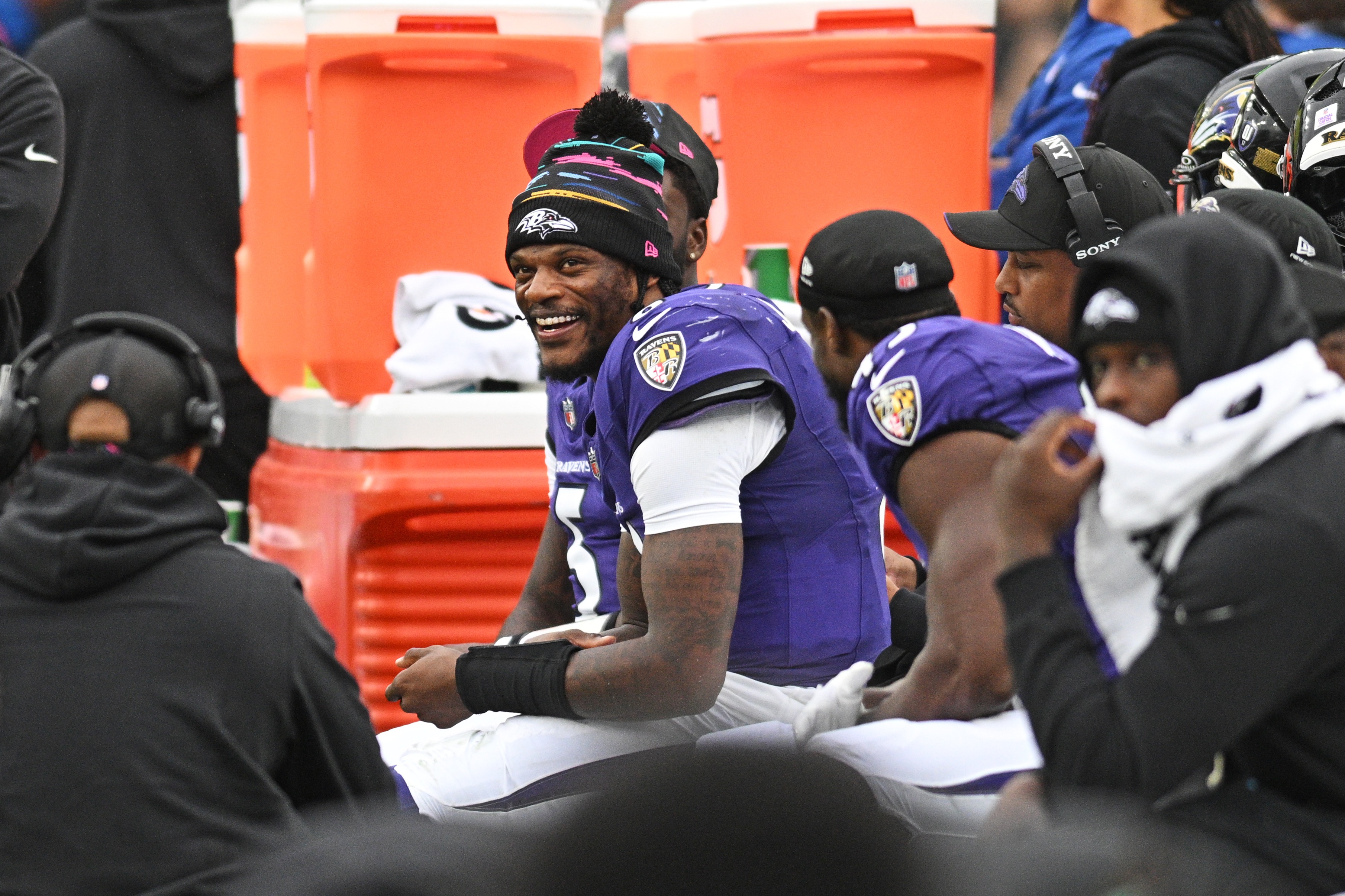 Ravens coach gives telling Lamar Jackson injury update after QB sits ...