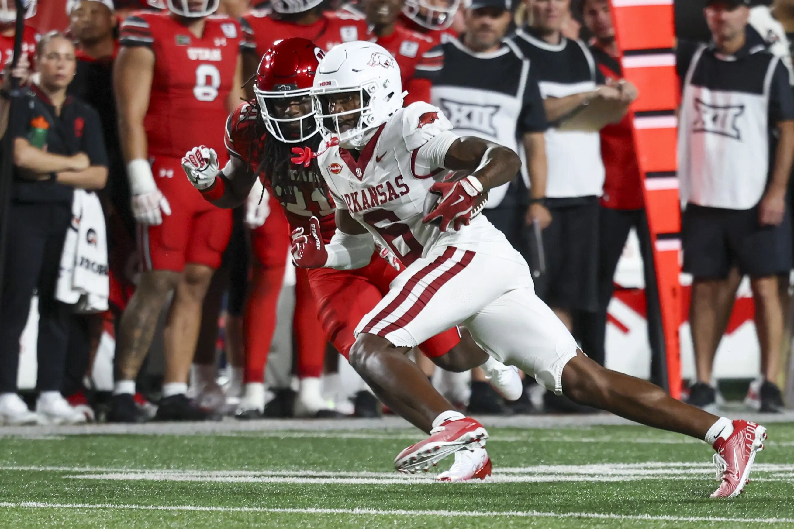 Arkansas and Texas A&M numbers point to a first-down fight