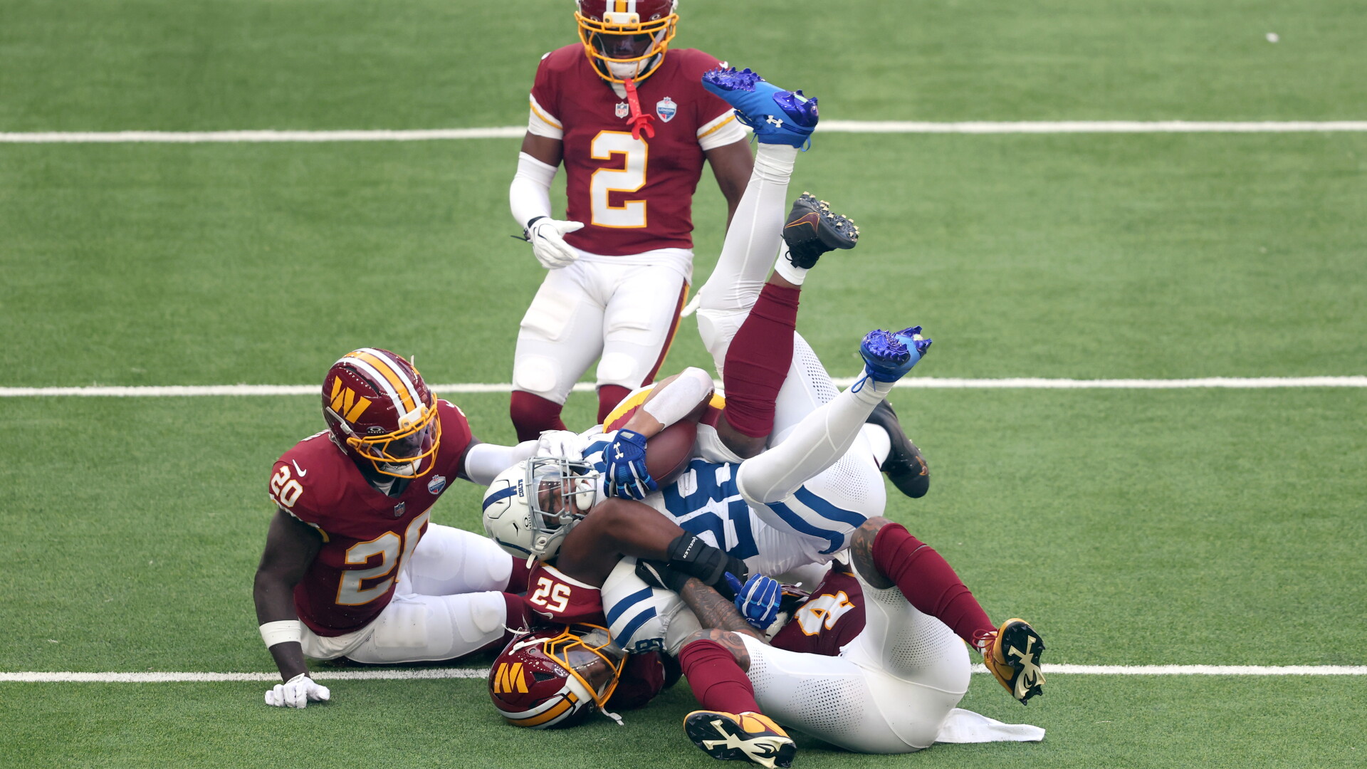 Jonathan Taylor and the Colts top Athan Kaliakmanis and the Commanders ...