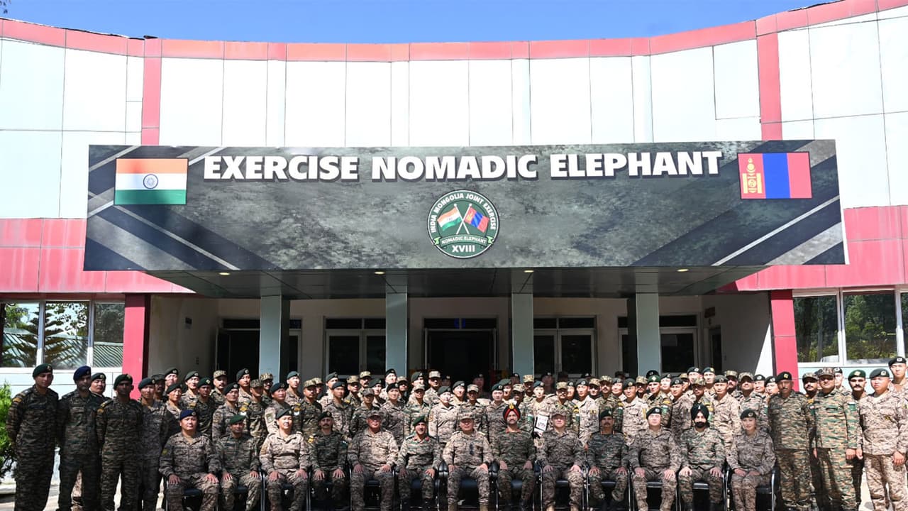 India, Mongolia conclude 18th 'Nomadic Elephant' military exercise