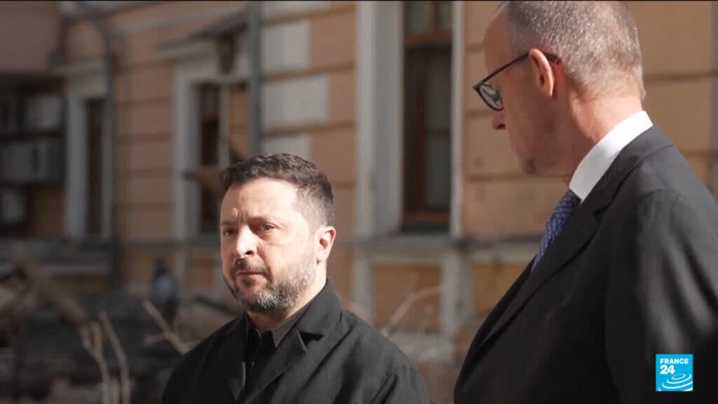 German chancellor in Kyiv: 