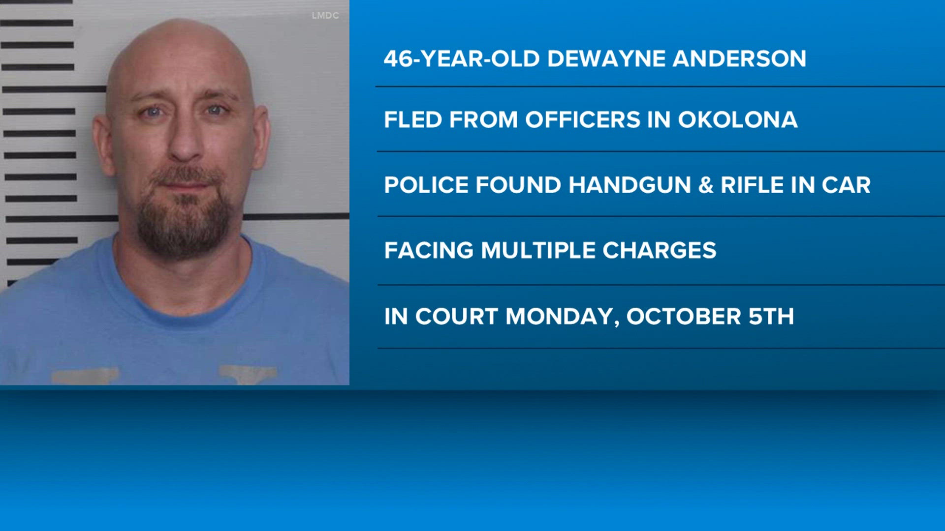 Man arrested after threatening woman, leading police on a chase