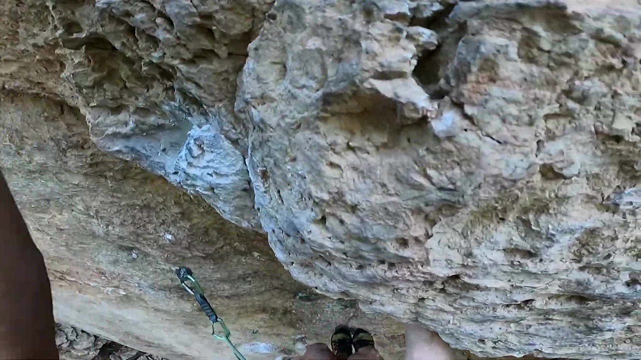 Climbing Tangerine Fat Explosion 5.12c in Tensleep Canyon