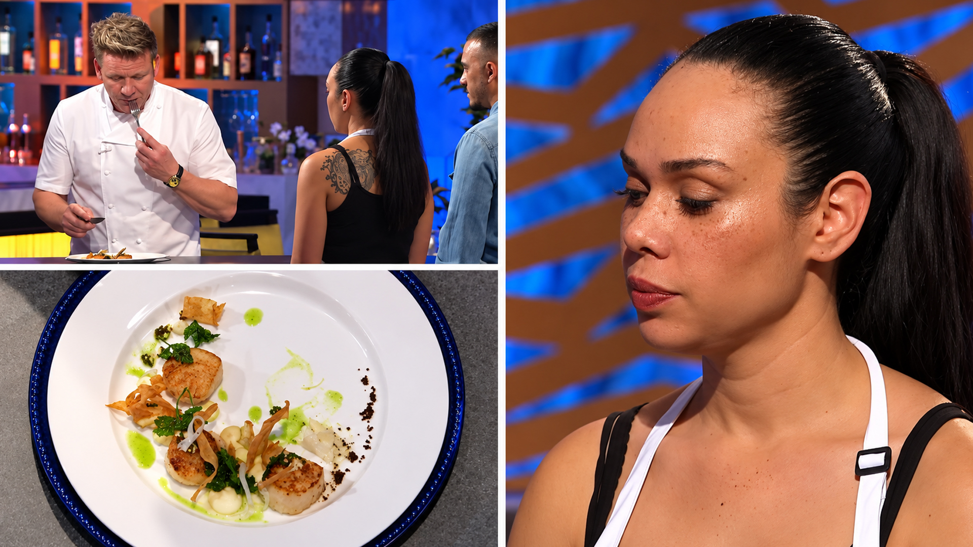 Hell’s Kitchen winners present their best signature dishes to Chef Ramsay
