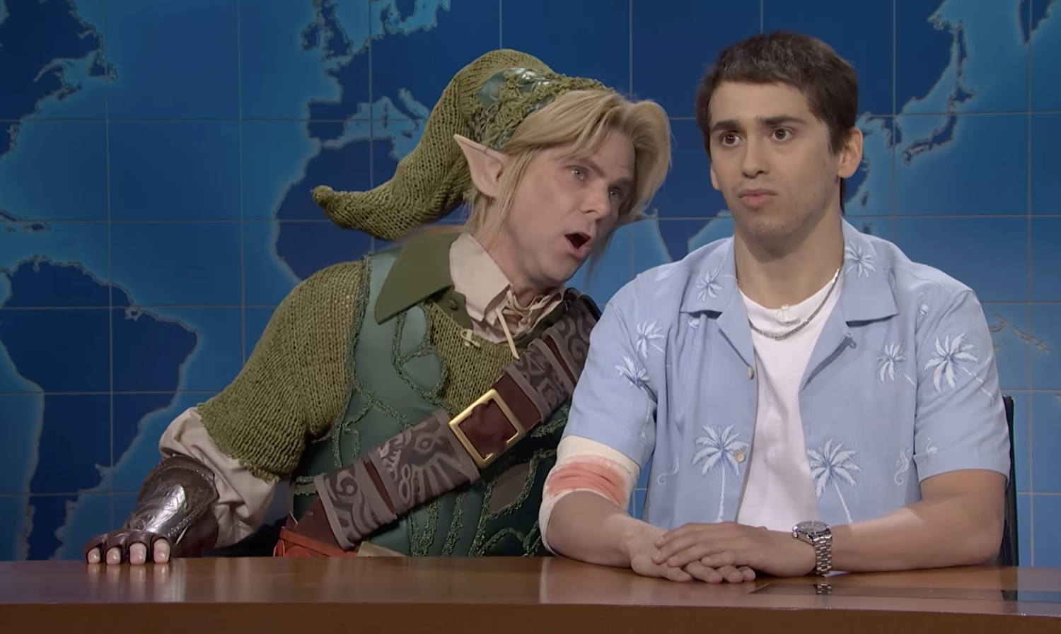 Link from 'Zelda' and Jason from 'GTA6' face off on 'SNL' in chaotic ...
