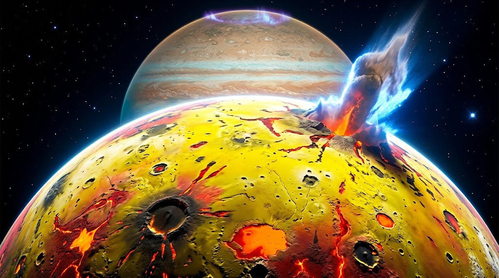Io’s volcanoes - the moon that shouldn’t be this violent