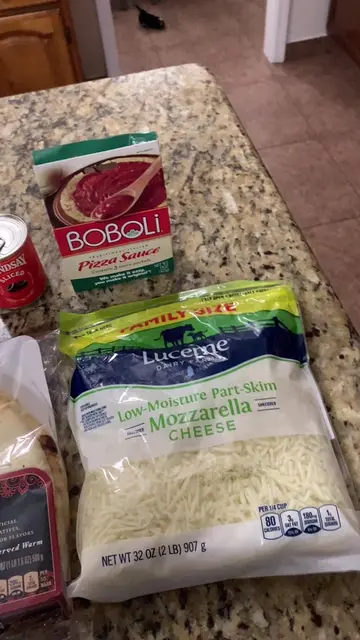 Easy naan bread pizza my family asks for every week