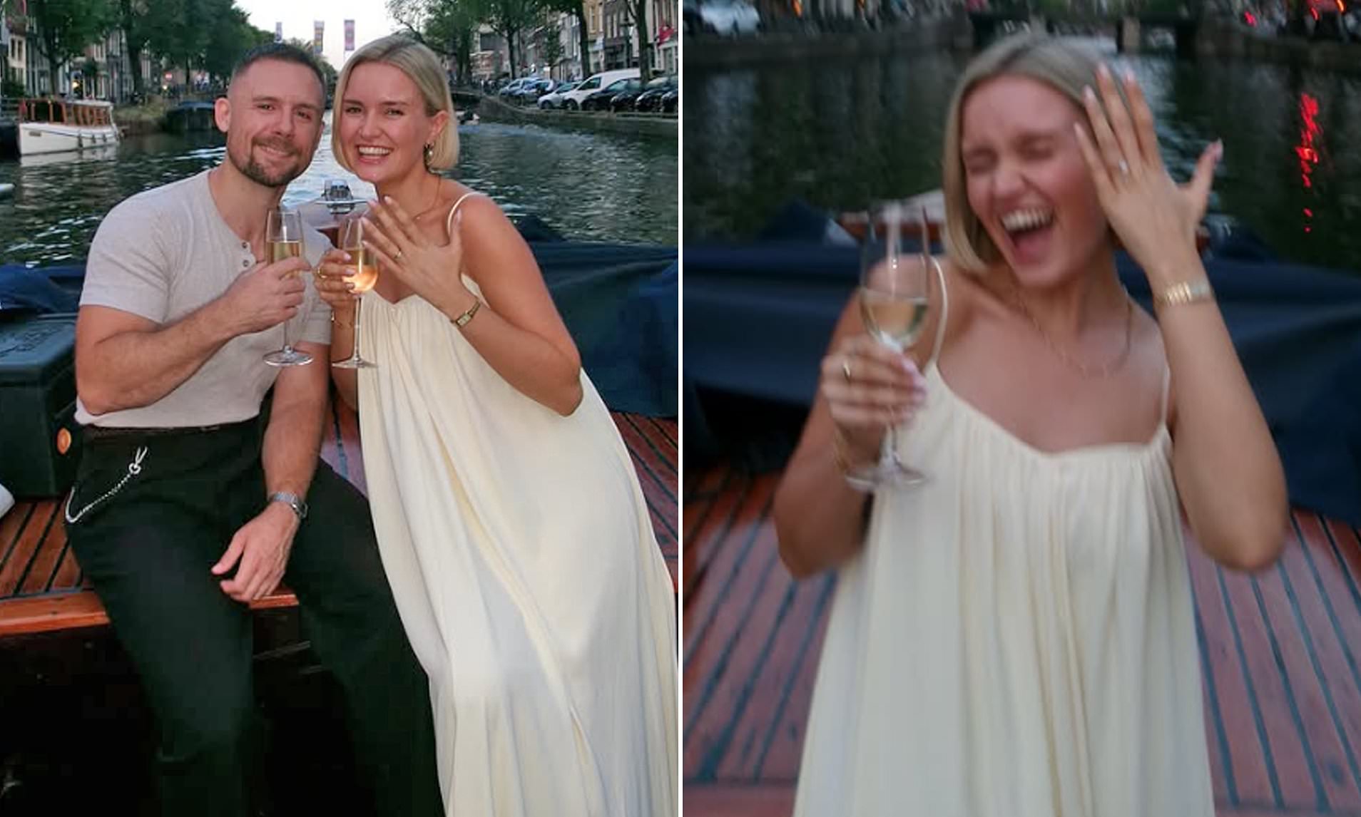 EastEnders star Danny Hatchard announces his engagement to longtime partner