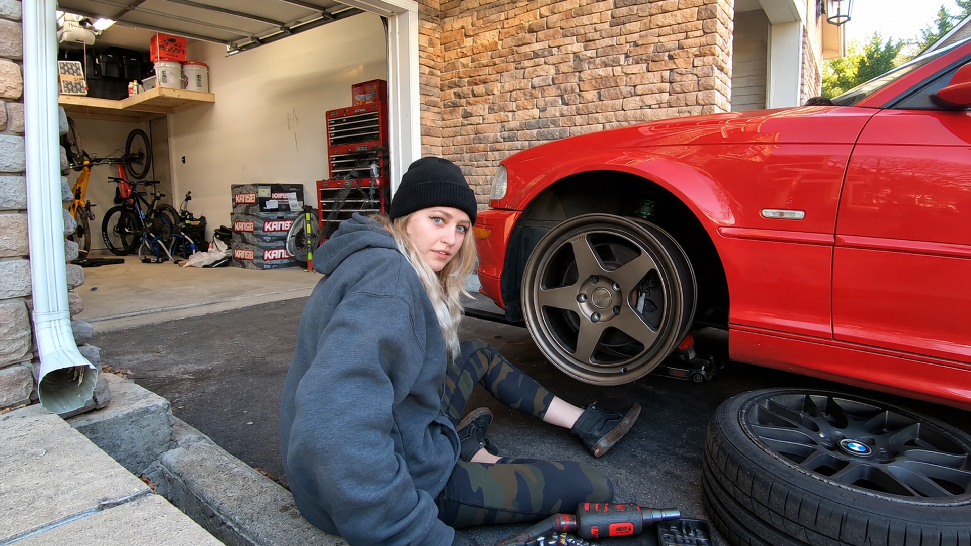 New wheels create a fitment challenge for this BMW