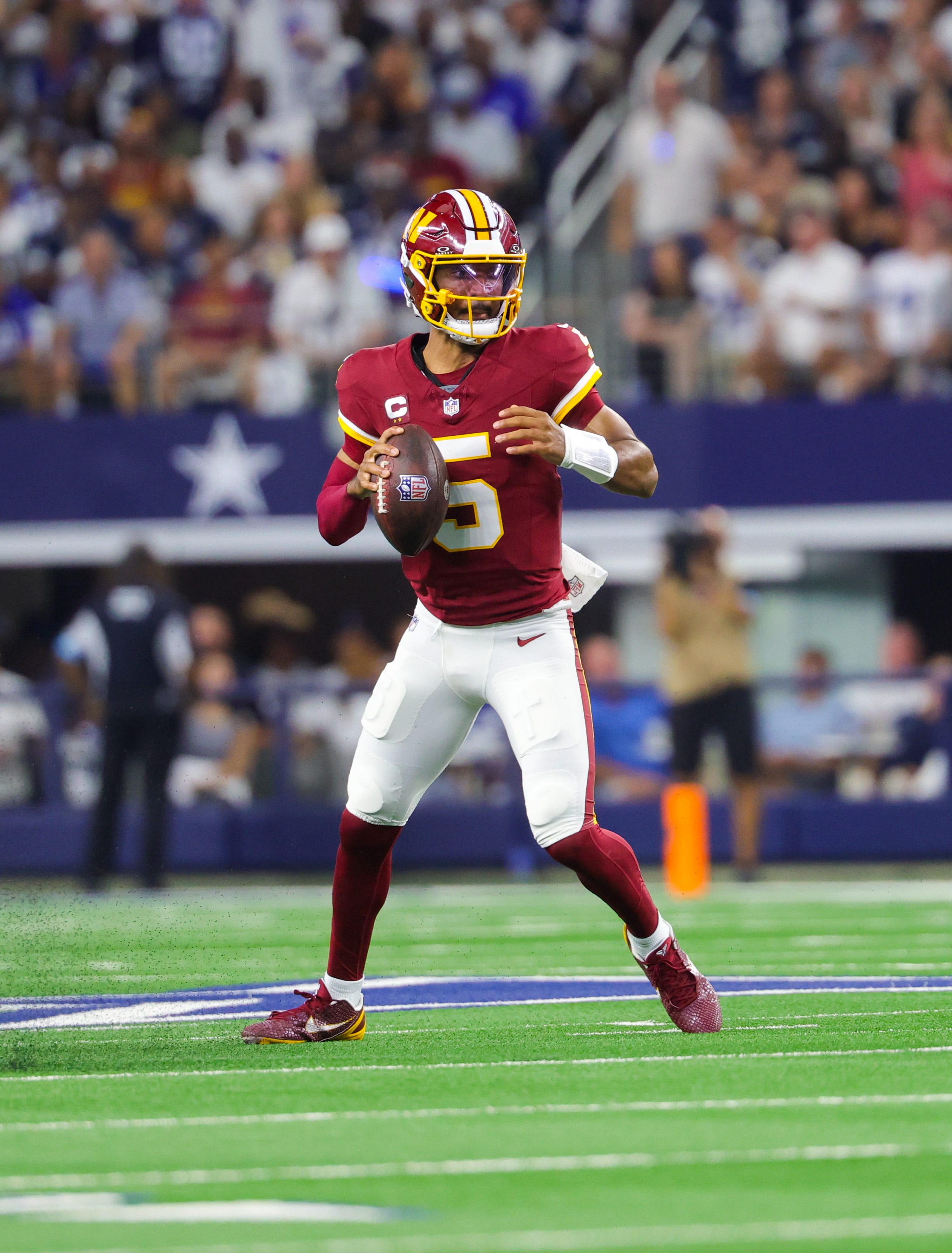 The risks confronting fantasy managers by stashing Jayden Daniels