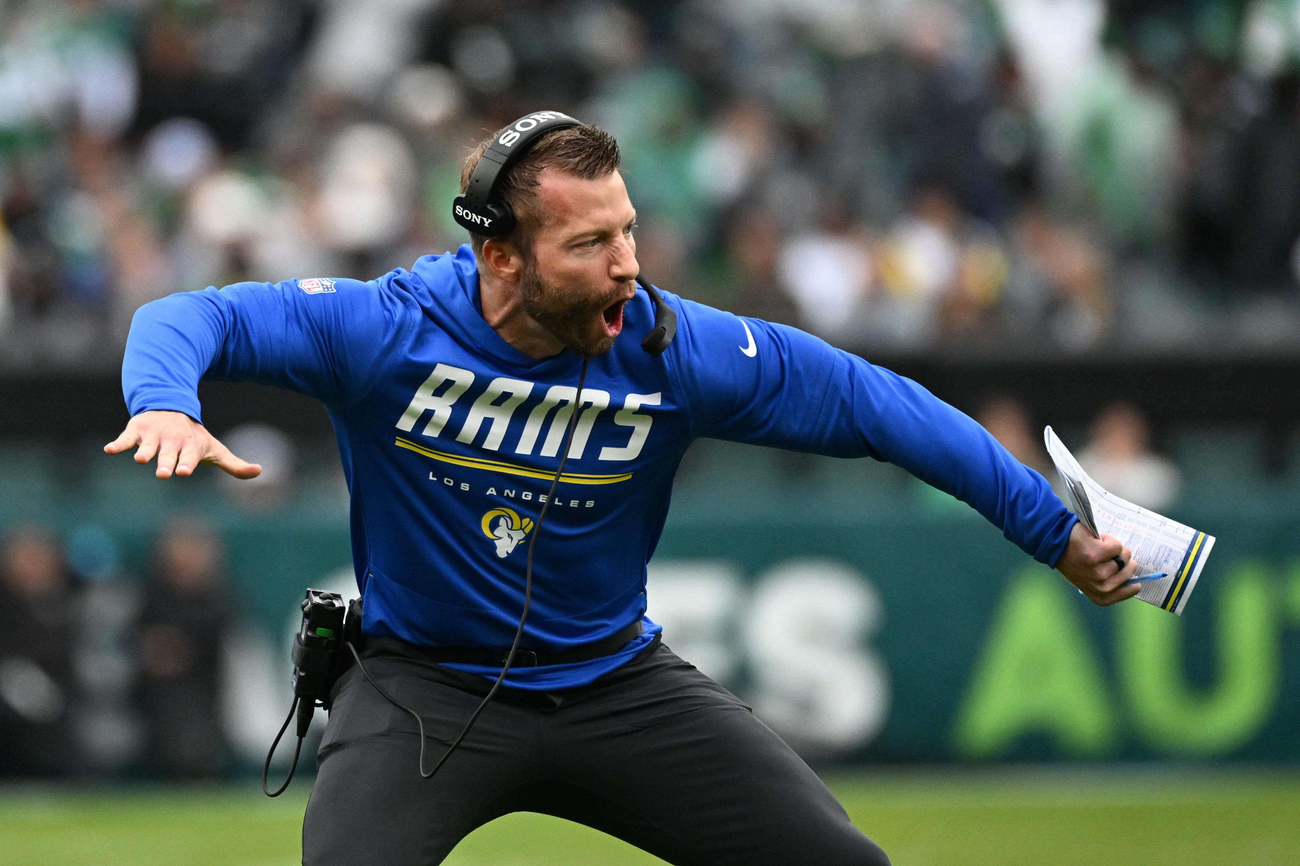 Watch: Fired-up Sean McVay gives expletive-filled speech in Rams locker ...