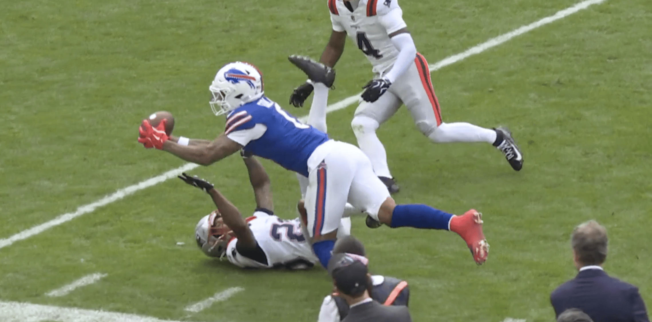 Keon Coleman’s preposterous catch offers a glimpse of what he could ...
