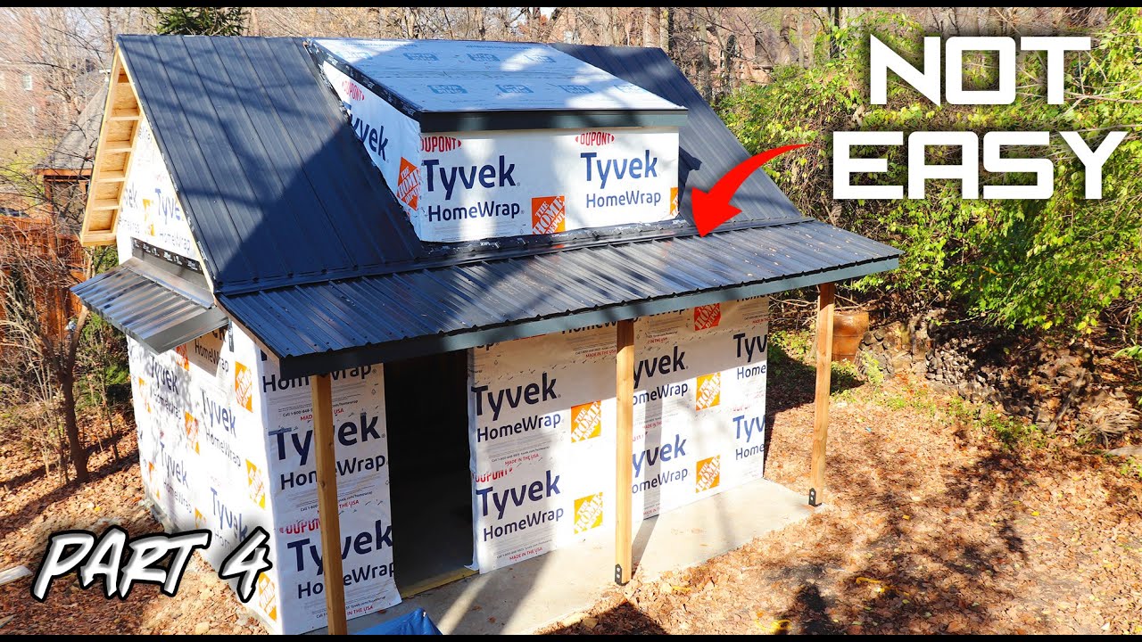 I tried installing a metal roof