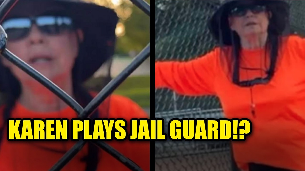 Deranged Karen tries to lock Black woman behind park gate