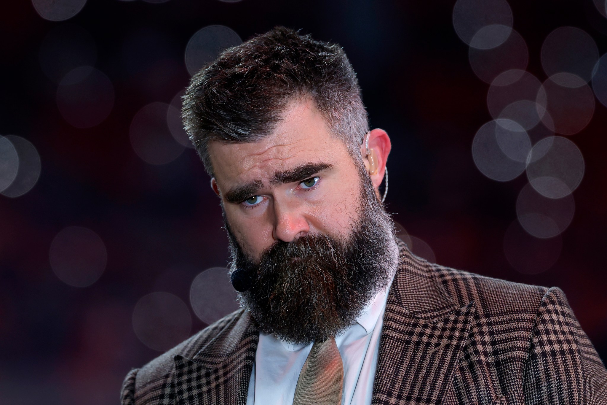Jason Kelce makes surprising mistake while calling Commanders game in ...