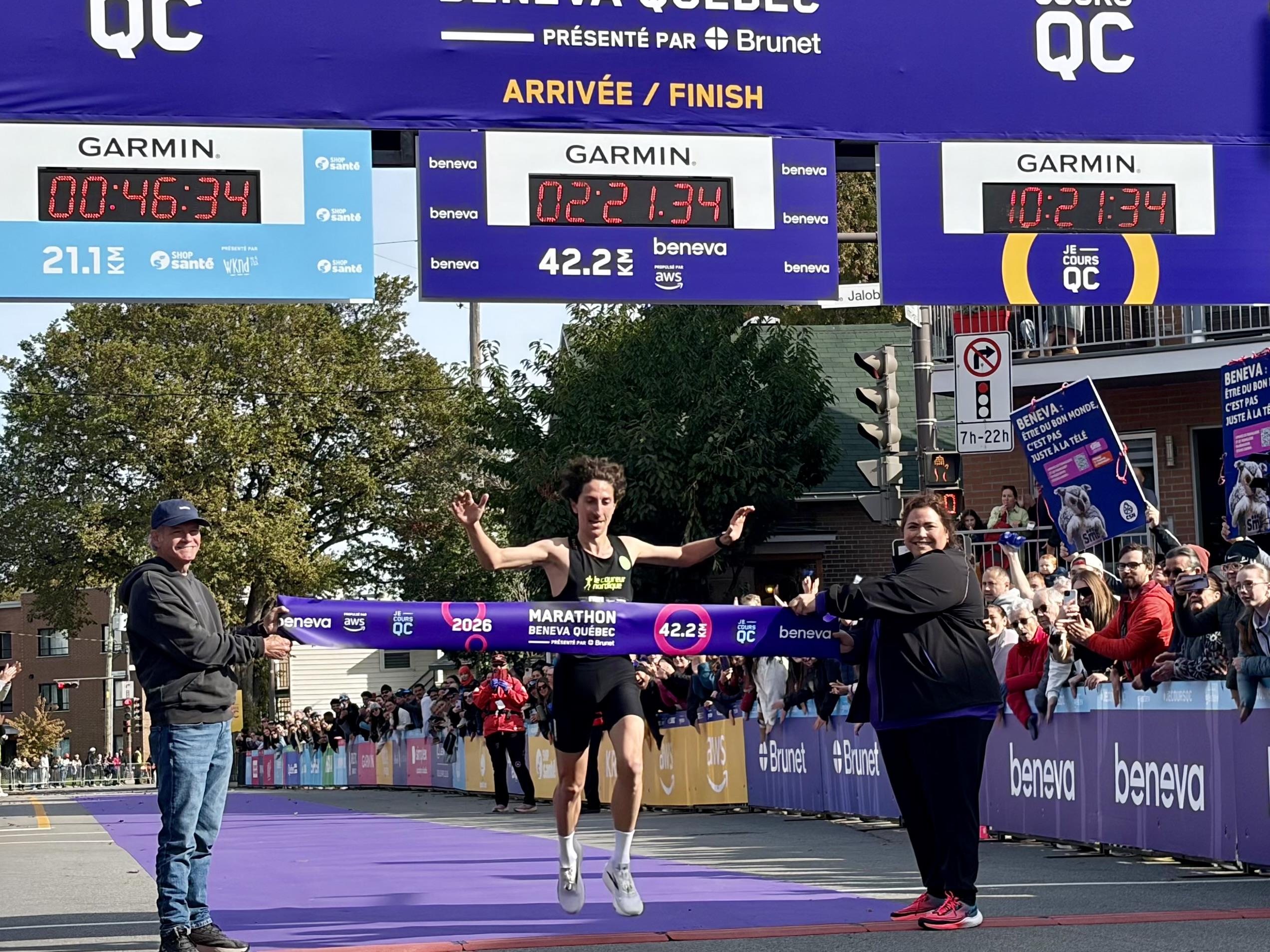 Record de participation au marathon de Québec
