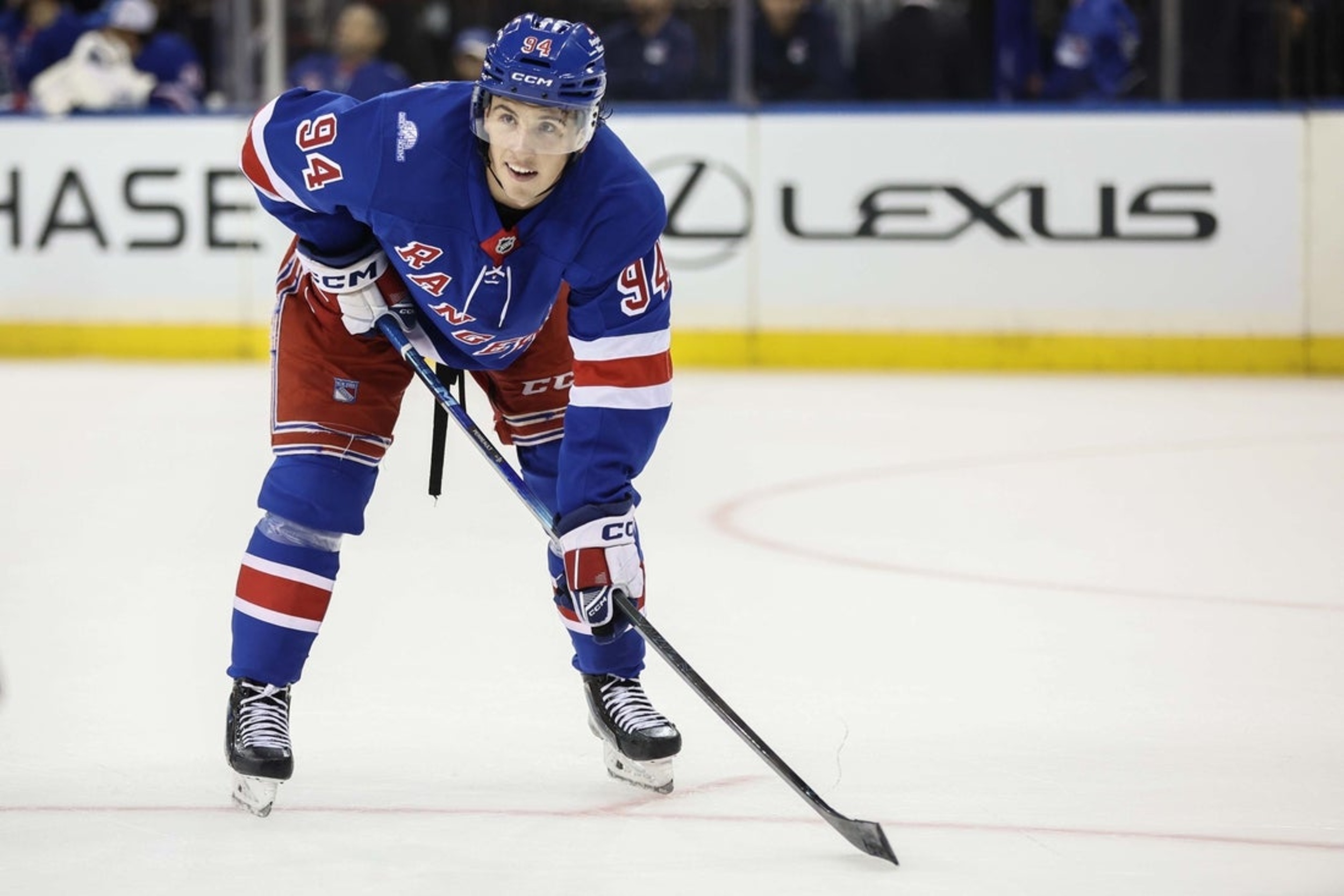 Rangers score three times in third period to beat Mammoth for first ...