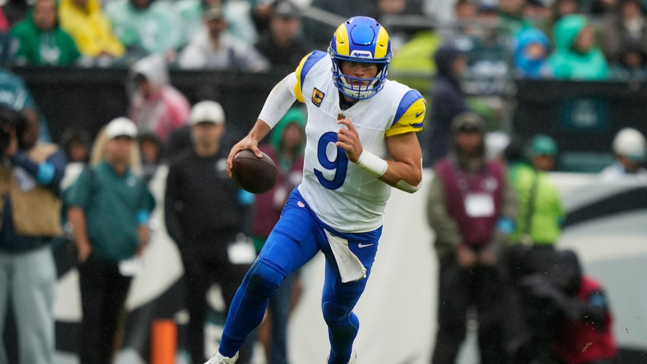 Rams beat Eagles, box score stats, highlights for Stafford, Hurts ...